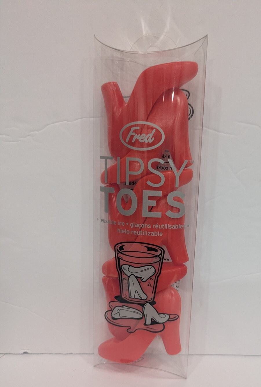 Ice Molds Tipsy Toes Silicone High Heel Shoe Drink Barware Bachelorette Party